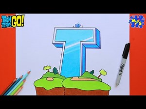 How to Draw Titans Tower from Teen Titans Go!