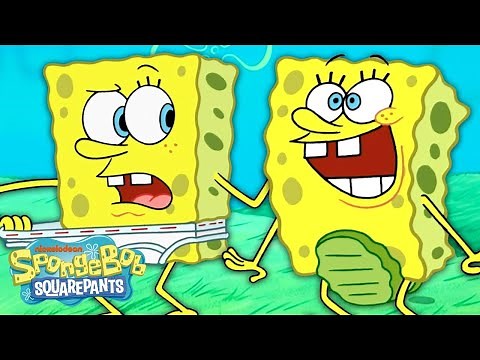 SpongeBob NoPants! 👖 | Every Time SpongeBob WASN'T Wearing Pants