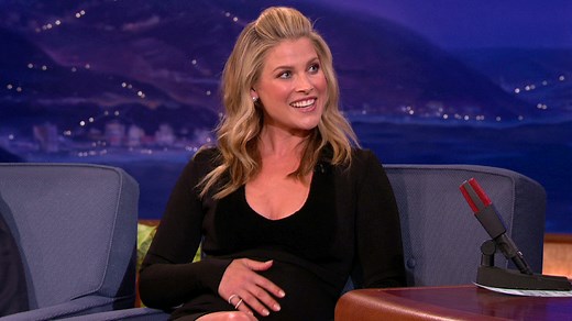 Ali Larter loves her pregnancy diet. #CONAN | Team Coco