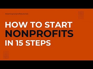 How to start 501(c)(3) nonprofits from scratch? #2025