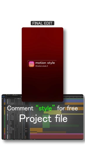 MOTION | Most editors don't need more tutorials. They need better systems. I'm giving away FREE After Effects project files from real client and... | Instagram