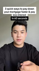 11K views · 118 reactions | Three quick tips on how you can pay your mortgage off faster in under 60 seconds. Disclaimer: This is not financial advice and is for educational purposes only. #mortgage #interest #money #wealthbymichael | Wealth By Michael | Facebook