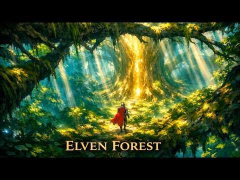 Heart of the Ancient Elven Forest 🌲 | 1 Hour Epic Fantasy Ambient Journey