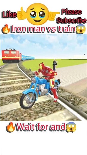 🔥 Indian Theft Auto Iron Man vs Train 😱 Epic New Cheat Codes! 🚂💥#indiantheftauto
