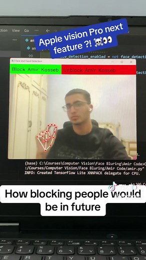 Real-Time Blocking System Using Python and OpenCV