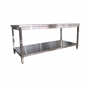 [Hot Item] Restaurant Stainless Steel Square Leg Kitchen Working Catering Table