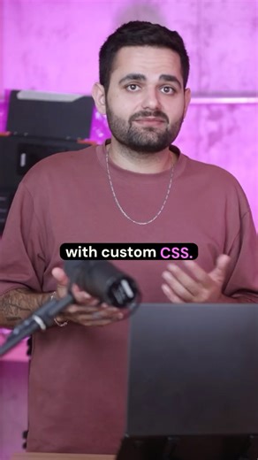 Elementor | Roi wanted to share a cool design use case for Custom CSS, by combining it with Background Clipping👇 This combination gives you a new,... | Instagram