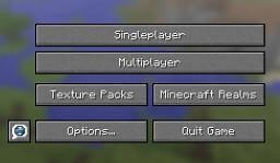 Old Style (1.4.7) Main Menu... Texture Pack Button Minecraft Mod