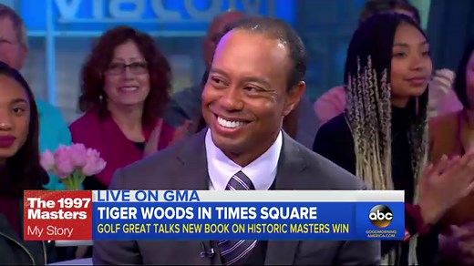 Tiger Woods discusses his new memoir 'The 1997 Masters: My Story'