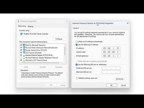 How to set up a dynamic IP address in Windows 11