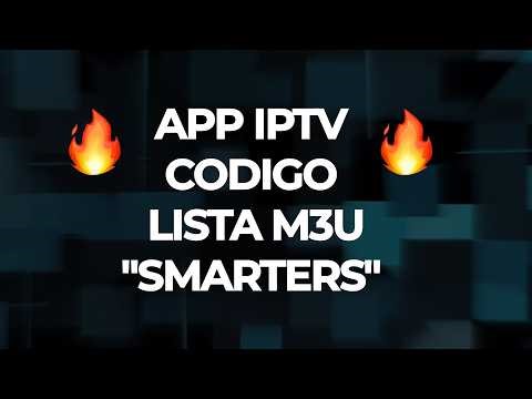 🔥 IPTV para Smart TV 🔥 #iptv #iptvplayer #smarttv #apk #app #tutorial #tv