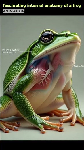 Frog Anatomy Revealed: Internal Organs Animation | 04