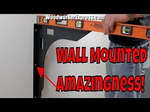 Mount A Desk On Your Wall In Minutes With This Simple Bracket!