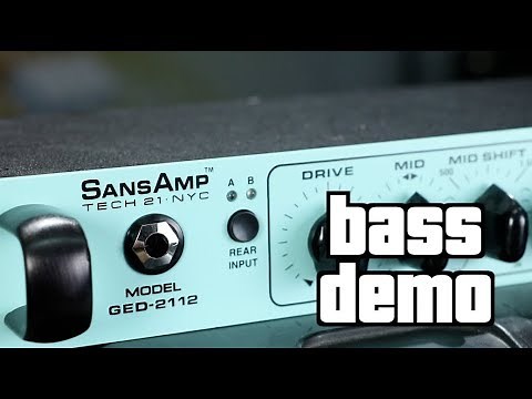 Tech 21 GED-2112 Geddy Lee Signature SansAmp (featuring Josh DuBois)