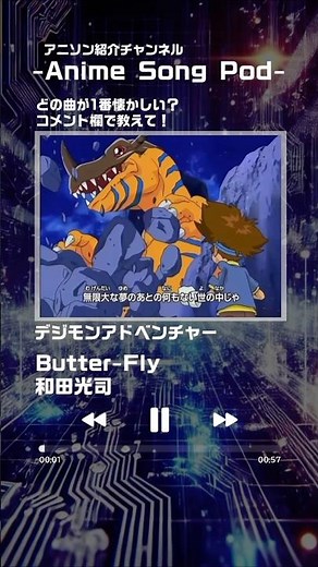 【アニソン紹介】デジモンアニメシリーズ｜冒険×進化【神曲セレクション】#shorts