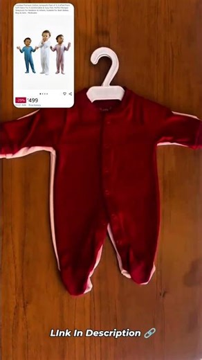 Baby Cotton Romper 😍 Super Soft & Comfy 👶#shorts