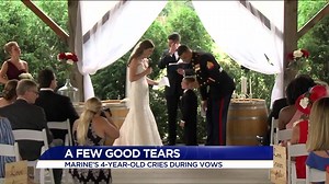 19K views · 230 reactions | Check out this touching moment when a Marine's new wife made a speech to her husband's son at their wedding. The Marine spoke with News 3 about the viral video. Read more: via.wtkr.com/1U0LX | WTKR News 3 | Facebook