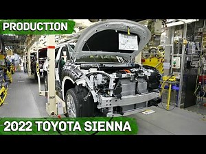 2022 Toyota Sienna Production - Assembly Line | How It's Made