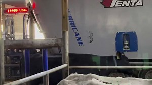 Feeding cows in Drumgoon east our robotic barn | Drumgoon Dairy