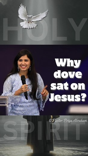 586K views · 10K reactions | Wind, Water, Fire and Dove forms of HolySpirit. When Jesus took baptism, HolySpirit came in the form of dove and sat on Him. Matthew 3:16 - When He had been baptized, Jesus came up immediately from the water; and behold, the heavens were opened to Him, and He saw the Spirit of God descending like a dove and alighting upon Him. | Priya Anand | Facebook