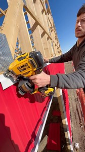 2.9K views · 960 reactions | Wrapping this 80’ gable wall with that classic red barn metal! #CinchCarpentry #QualityOverQuantity #PostFrame #Metal #Cladding #Barn #Farm #FarmBuilding #WoodFrame #Agriculture #Equipment #Alberta @ab_buildings | Cinch Carpentry | Facebook