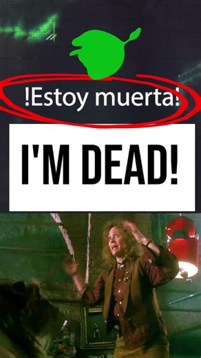 “Oh My God, I’m Dead!” ➜ ¡Ay Dios mío, estoy muerta! 🐢 | April TMNT Quote #learnspanish #tmnt