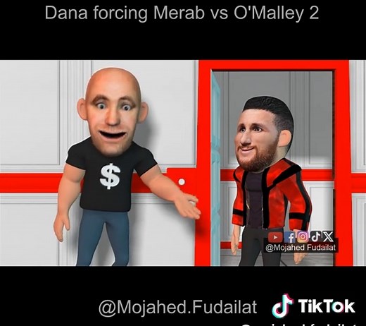 Merab Dvalishvili vs Sean O'Malley UFC Fight Animation