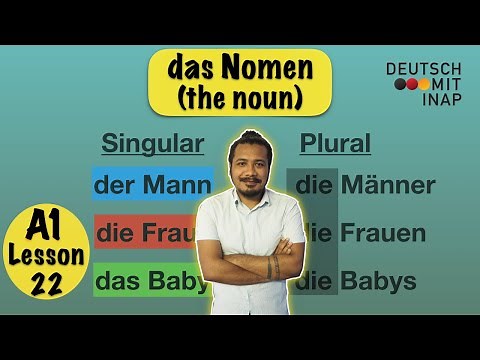 A1- German lesson 22 | German nouns and articles "der/die/das"