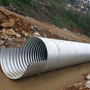 [Hot Item] Factory Price Half Circle Cgi Galvanized Corrugated Iron Pipe Arch Culvert