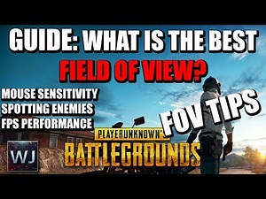 GUIDE: What is the BEST Field of View Setting? TESTED! - PLAYERUNKNOWN's BATTLEGROUNDS (PUBG)