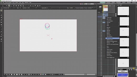 Opentoonz Tutorial 6 Onion Skin and "Shift and trace"