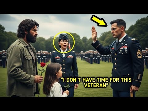 Guards Refused Single Dad Veteran at the General’s Funeral—Until a 4-Star General Halted Everything