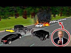 БРИГАДА НАПАЛА НА КОРТЕЖ ПУТИНА! ЖЕСТЬ. GTA CRMP