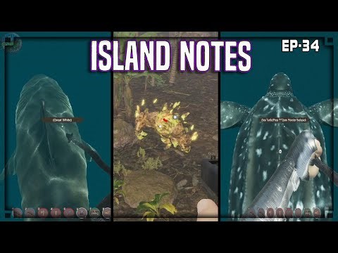 Better Crafting Bench, Nasty Wave Attacks, Sharks & Exp 50! Island Notes 34