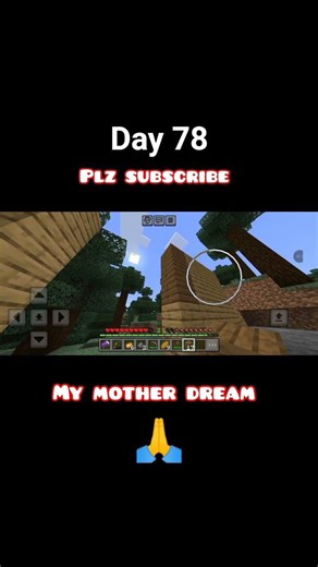 Minecraft completing Day 78 please subscribe ❤❤❤ #minecraft #viral
