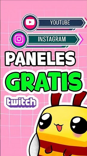 Consigue PANELES para TWITCH ¡GRATIS! en 2024 con STREAMLABS #twitch #panelestwitch #overlays #tips