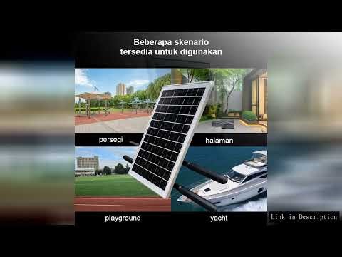 Solar Powered 4G LTE WiFi Router with SIM Card Slot Outdoor Wireless Router IP66 Waterproof for Outd