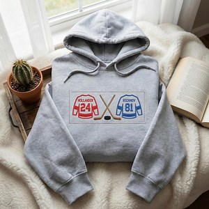 Hockey Movie Embroidered Sweater, Romance Hockey Movie Sweatshirt, Hockey Romance Unisex LGBT Pullover, Hockey Fan Gift - Etsy