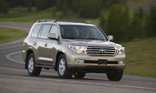 How to reset tire pressure light on Toyota Land Cruiser