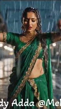 Beautiful Saree Girl in Rain | Cinematic 3D Unreal Engine Animation