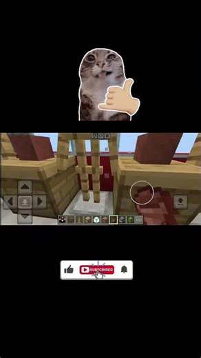 "I Built a GIANT Mushroom House in Minecraft! 🍄 #shorts"