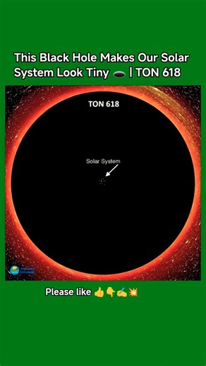 This Black Hole Makes Our Solar System Look Tiny 🕳️ | TON 618