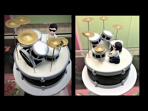 Drum set Cake🎵🍰🥁. Pastel de Bateria🥁
