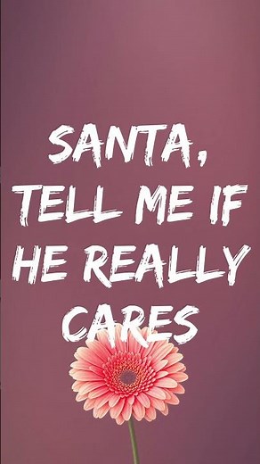 Ariana Grande - Santa Tell Me (Lyrics)