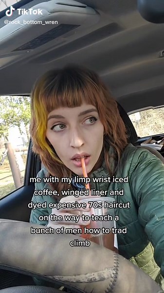 here we go bb #rockclimbing #granolagirl #nature #climber #climbing #queer