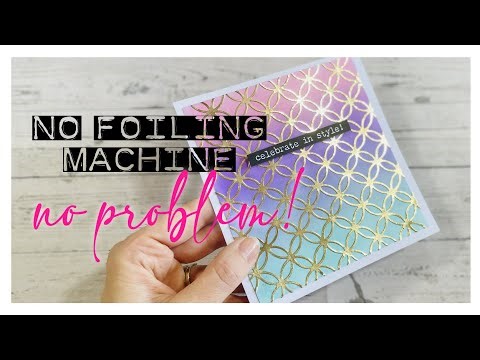 No Foiling Machine??? No Problem!! ✨Technique video!✨