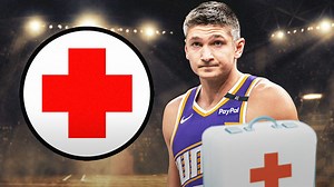 Grayson Allen leaves Suns game vs Hornets with knee injury