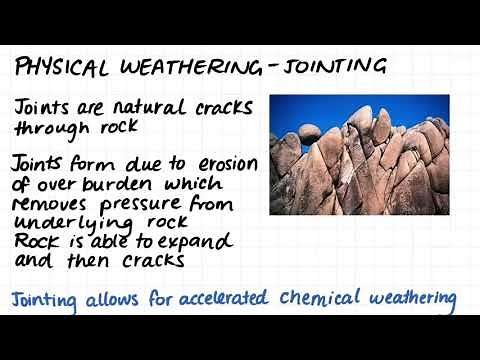 1.8 Weathering Processes Part 1 Physical Weathering