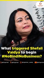 #NoBindiNoBusiness: What triggered Shefali Vaidya to start this campaign on social media? Full interview on Organiser Weekly's YouTube. Link in the bio #diwali #Diwali2024 #Deepawali | Organiser Weekly
