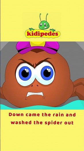 Incy Wincy Spider🕷️| Children Nursery Rhymes & Kids Songs | Preschool & Kindergarten | Kidipedes